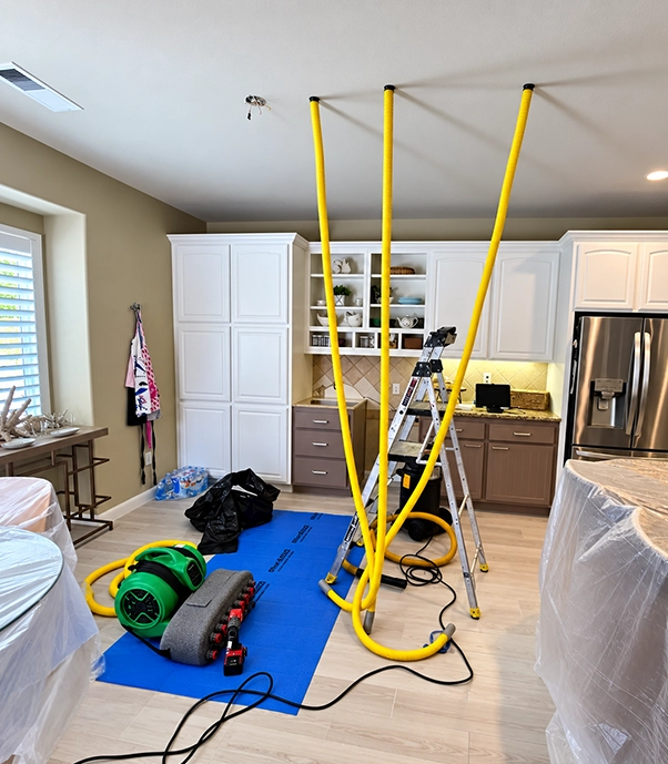Restoration Solutions After Water & Fire Damage